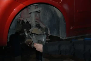 Wymiana przegubu skoda